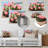 Pink Prickly Pear Cactus In Vegas III - Floral Metal Wall Art, Floral Cactus Metal Print-1902175045