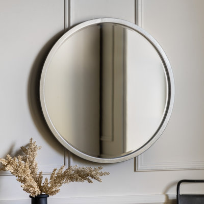Thora Metal Round Wall Mirror