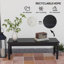 Banc d'extérieur pour 2 personnes Outsunny