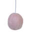 Tour à chat multi-niveaux à thème floral pour chats d'intérieur, comprenant un arbre beige rose, un noyau suspendu et une tige stable avec base stable, 3 plateformes, tubes métalliques enveloppés