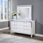 Commode (sans miroir), blanc scintillant