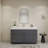 59" Single Bathroom Vanity Set with Drawers and Doors-70381271