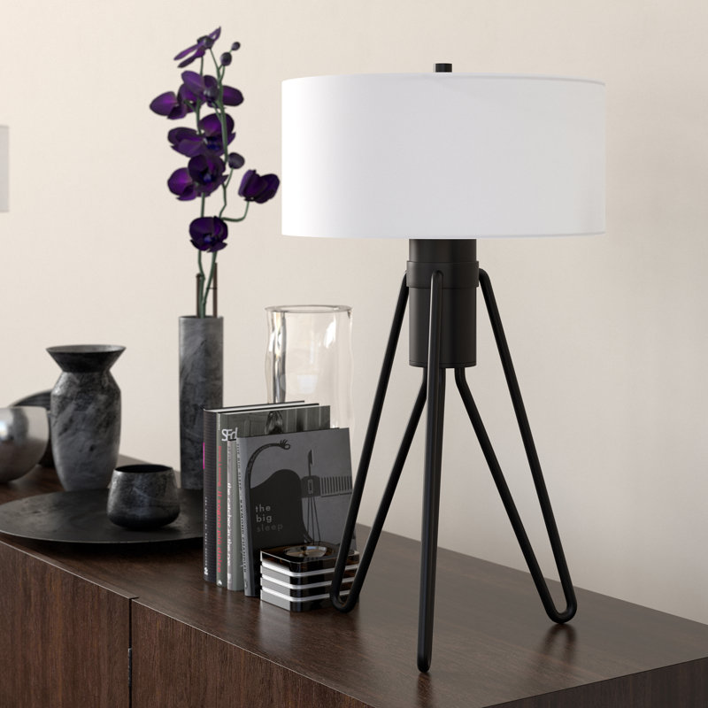 Lampe de table standard 25 po Floyd, Bronze noirci