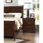 Table de chevet 2 tiroirs Brown Cherry
