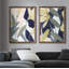 Flores Noche IV - Ensemble de 2 peintures sur toile encadrées-1975094406-1975104209-1975104213