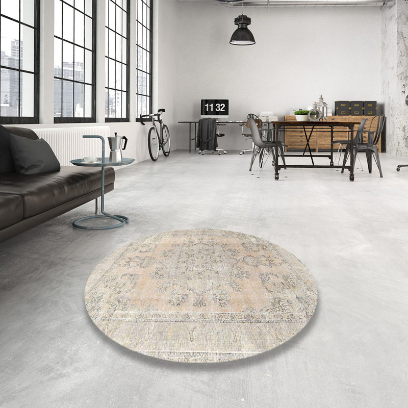 Oriental Indoor Rug, Round 8'