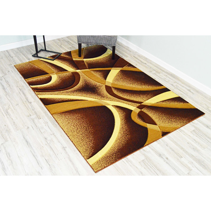 Mccampbell Performance Abstract Indoor Rug, Rectangle 10' x 13'