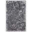 Chandra Rugs Giulia Collection Plush Modern Contemporary Hand-Woven Silver White Grey Shag Polyester Pile Material Handmade Area Rug-1863563955-1762308393