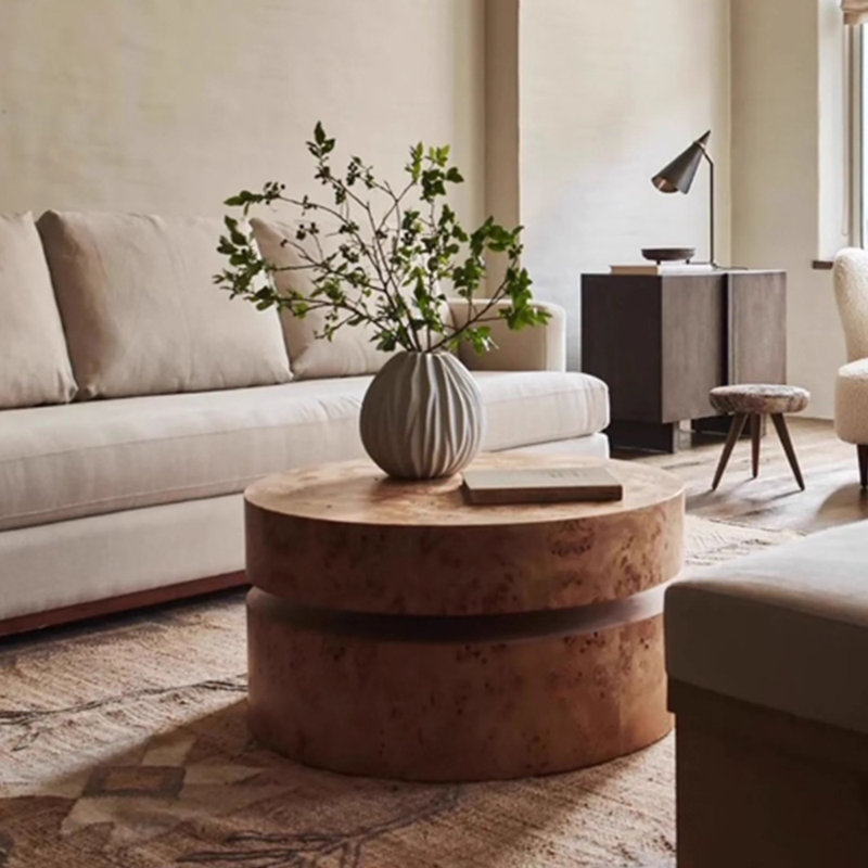 Table basse simple de style nordique
