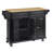 Idlewild Solid Wood Top Kitchen Cart-1265041938