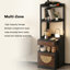 Armoire d'angle de 51,18 po d'épaisseur, convenant au salon et à la salle à manger, armoire latérale étroite multifonctionnelle et table de chevet pour petits appartements