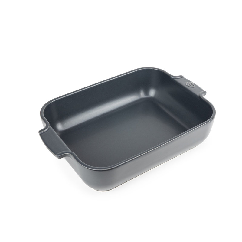 PEUGEOT Appolia 3 pte Plat de cuisson rectangulaire en céramique, Ardoise