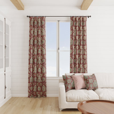 Cotton Room Darkening Curtain Pair