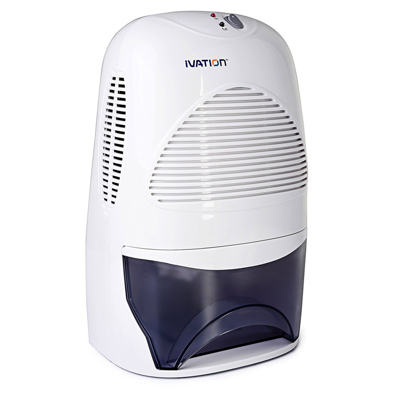 Ivation 1.25 pt. Table Top Dehumidifier for Rooms up to 150 cu. ft. with Remote Included