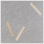 Carreau de porcelaine pour mur et plancher 7-7 / 8 "x 7-7 / 8" Komi