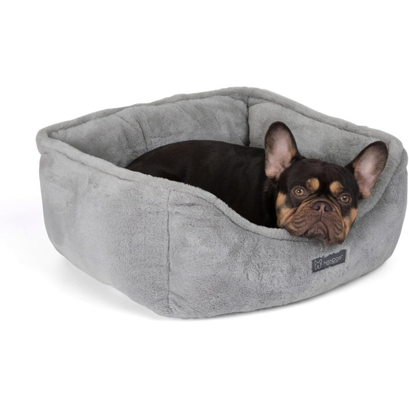 Lit réversible pour chien Nandog Cloud - gris clair