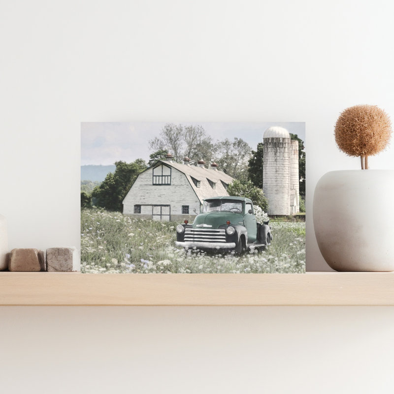Vintage View 1 Piece Wrapped Canvas Wall Art, 30.48cm H x 45.72cm W