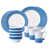 White/Delft Blue
