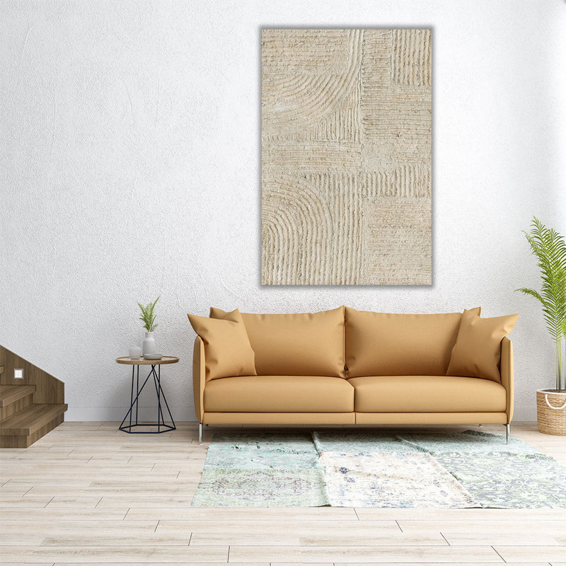 Sandstone Pastures I - reproduction d'art sur toile, H 48 po x l 32 po