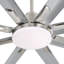 Ventilateur de plafond industriel standard à DEL 8 pales 84 pouces Brixham avec télécommande et commande vocale-1114541619-1124241086