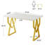 Bureau d'ordinateur 47,24 po Contemporary-1165635657