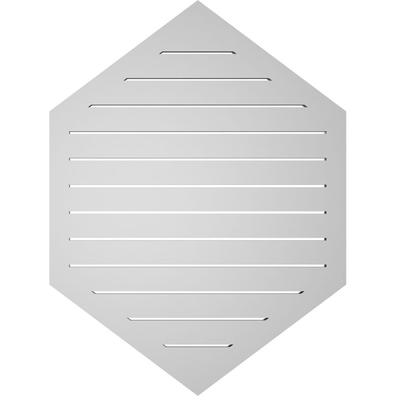 Pente verticale verticale en uréthane 9 pi, H 1,5 po x l 30 po x L 40 po