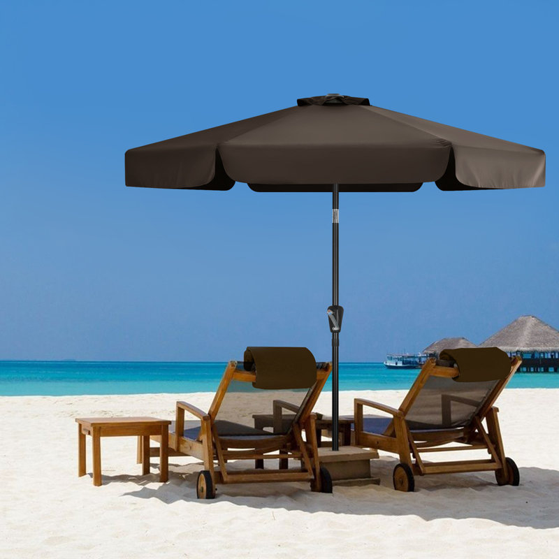 Holmquist parasol, Brun, 7.5'