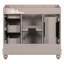 [Cabinet seulement] Meuble-lavabo gris de 36 po (lavabo non inclus)