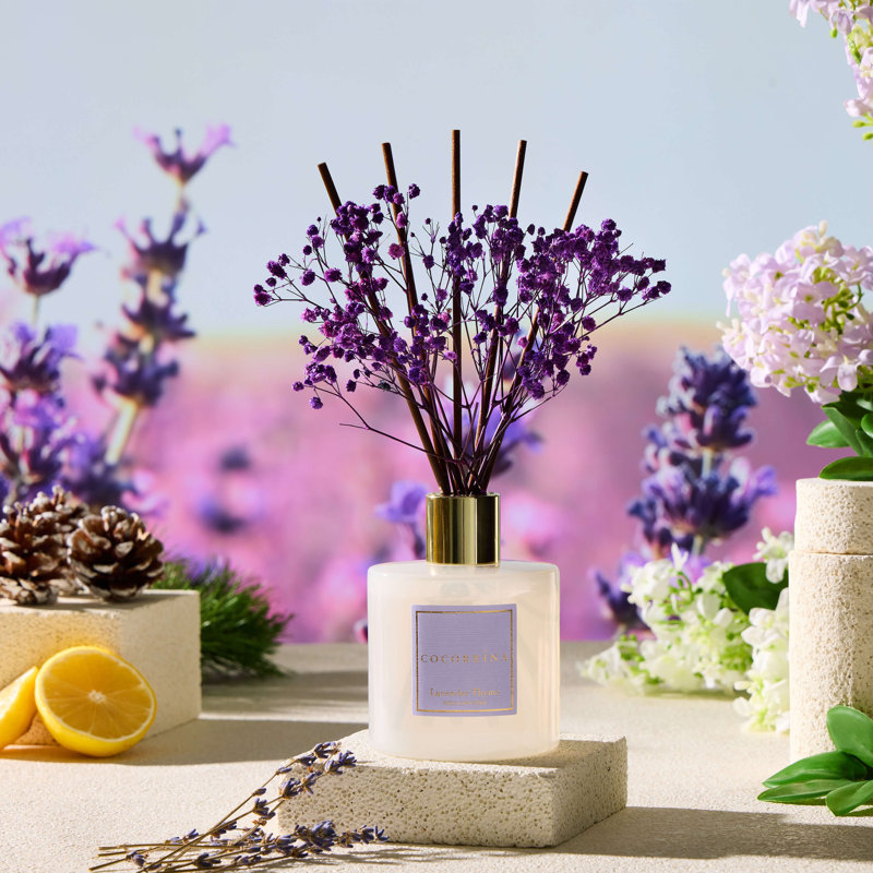 COCORRÍNA Reed Diffuser Set, Lavender Thyme