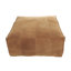 Repose-pieds carré en cuir Sharita-88409218