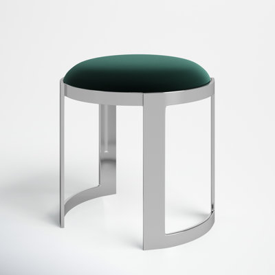 Nouri Metal Vanity Stool by Joss & Main
