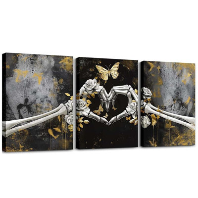 3 Piece Wrapped Canvas Print