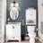 Kaylisa 2-Light Bathroom Vanity Light Fixture with Frosted Glass Shades-402078240