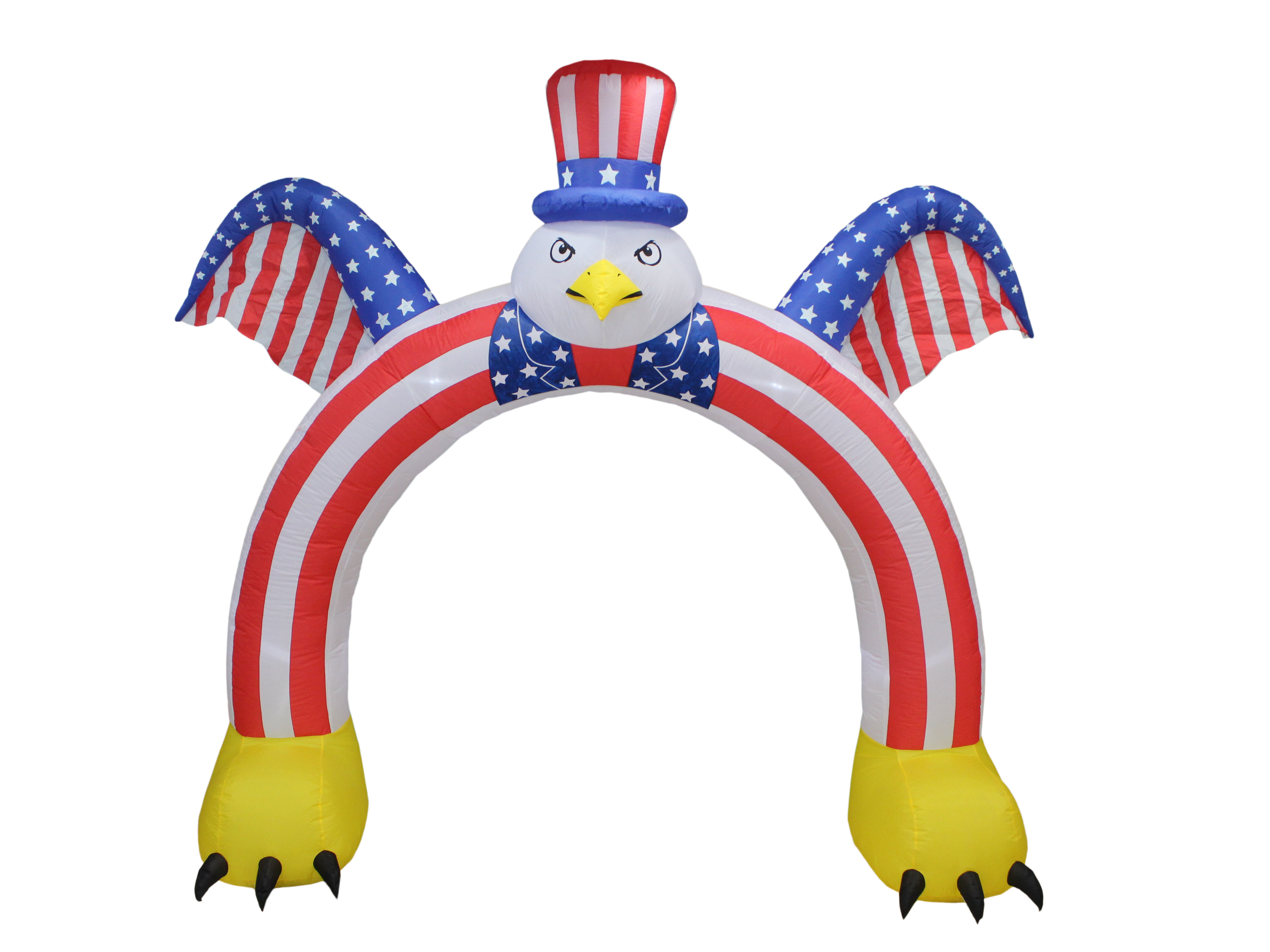 The Holiday Aisle 9 Foot Tall Lighted Patriotic Independence Day 4th the-holiday-aisle-9-foot-tall-lighted-patriotic-independence-day-4th