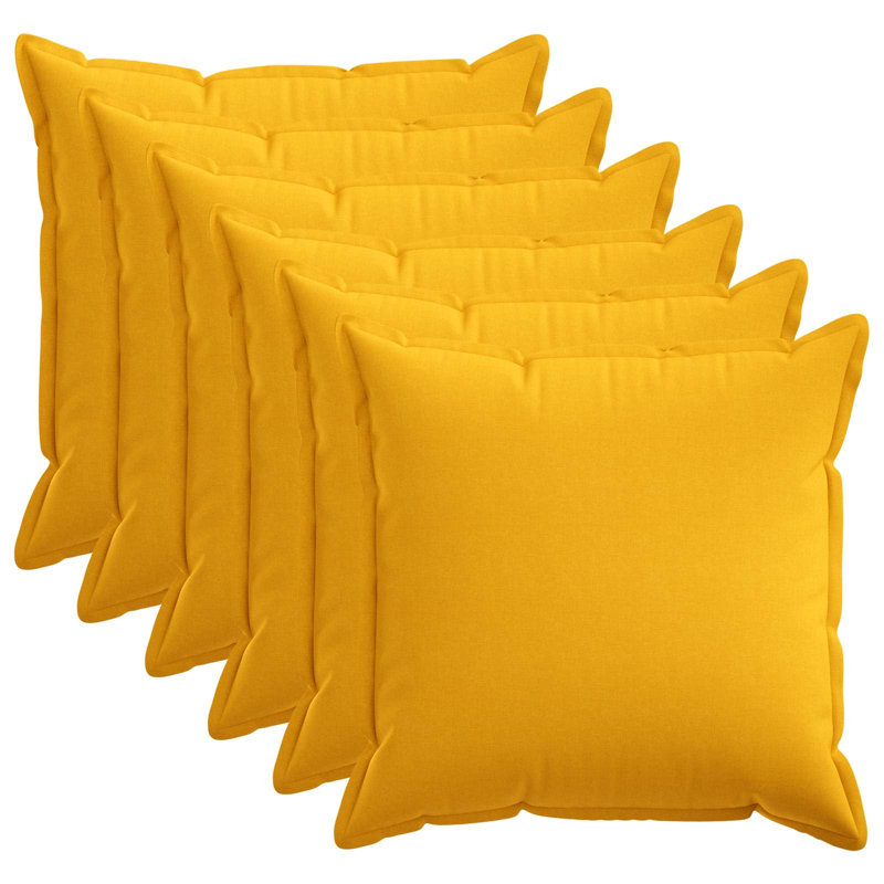 Cushion, Square 80cm, Light Yellow