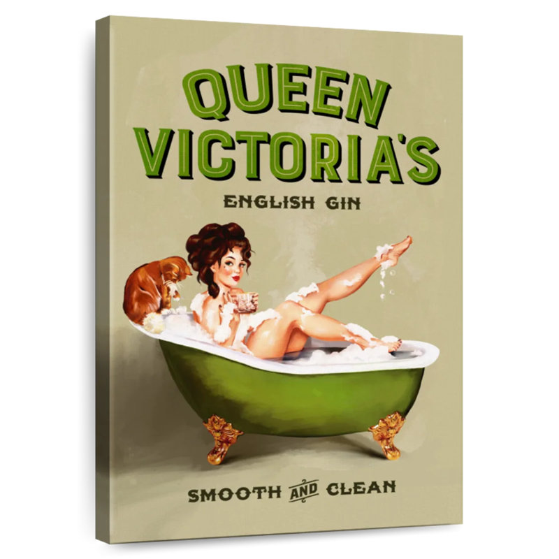 Tergel Queen Victoria Bath, 39" H x 26" W