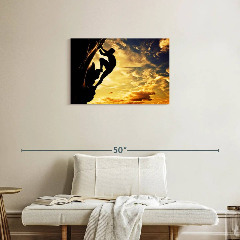 Sireci Free Climbing, 20" H x 30" W