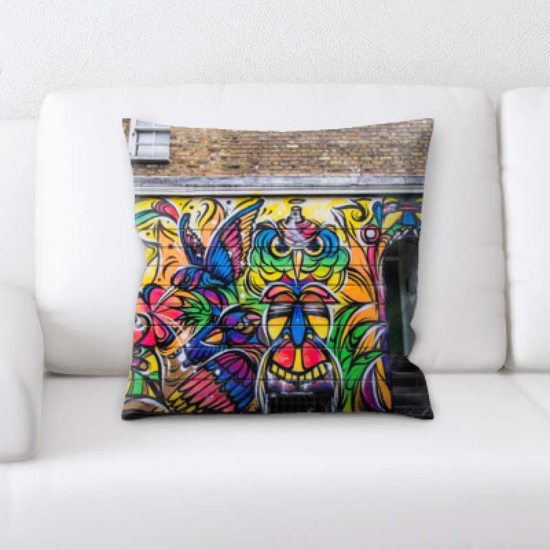 Microsuede Throw Pillow
