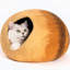 Lit ovale pour chat