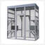 Catio extérieur en bois 62,6 pouces pour chats, grande enceinte avec toit imperméable, maisons pour faire la sieste et fil antirouille