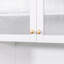 Armoire de rangement pour garde-manger à 4 portes avec étagère de rangement multi-fonctionnelle à plusieurs niveaux-1410139133
