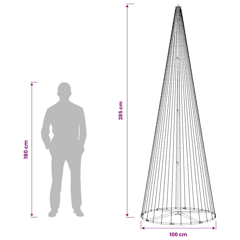 Christmas Tree, 285 cm
