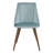 Compact 3-Piece Dining Set For Small Spaces, Round Dining Table With 2 Velvet Dining Chairs (Walnut)-1686560846