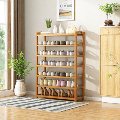 32 Pair Stackable Shoe Storage Cabinet