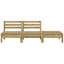 Caspian 190.5cm Wide Wood Patio Sofa-1204039079
