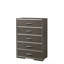Commode à finition chêne gris