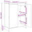 4 Pair Shoe Storage Cabinet-1343507041