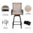 Iron Outdoor 29.9'' Bar Stool