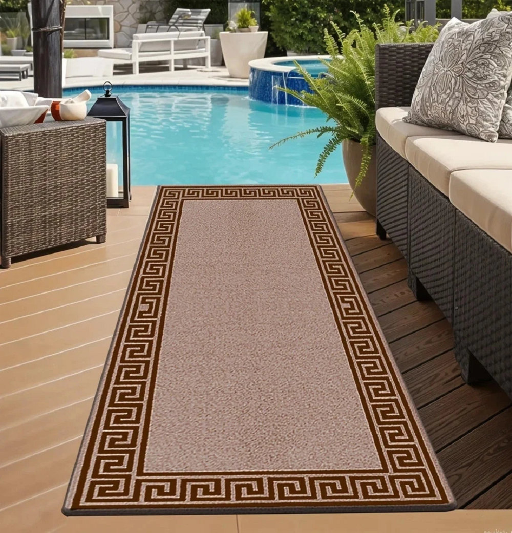 Geometric Indoor / Outdoor Area Rug