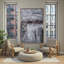 «In the Moonlight», peinture sur toile encadrée